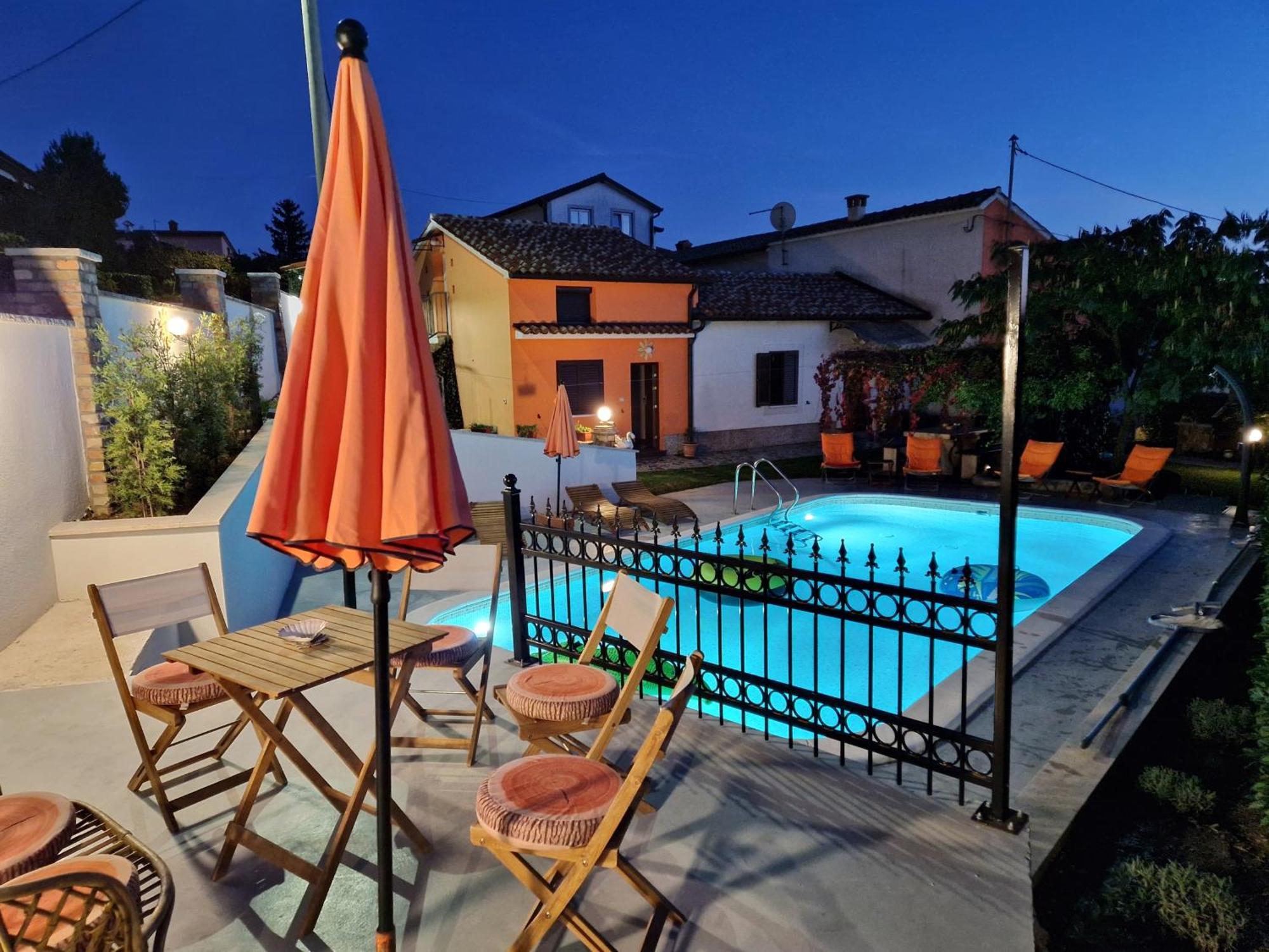 Casa Luana Villa Roč Buitenkant foto